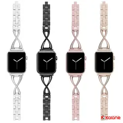 بند استیل Apple Watch 8 41mm مدل Jansin