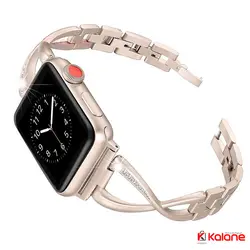 بند استیل Apple Watch 8 41mm مدل Jansin