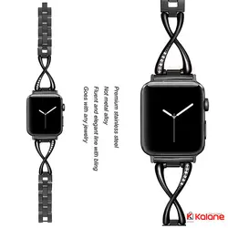 بند استیل Apple Watch 8 41mm مدل Jansin