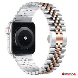 بند فلزی ساعت هوشمند Apple Watch 8 45/49mm مدل 5Rows