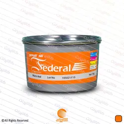 مرکب پنتون فدرال قرمز گلی (Federal ink)