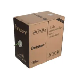 مشخصات کابل شبکه LS-6 U/UTP LSZH برند لنسن CAT6 UTP - کالاریزان