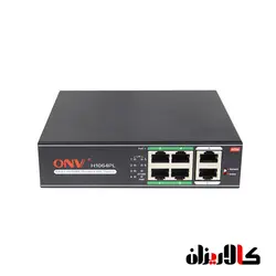 قیمت و مشخصات سوئیچ 4 پورت POE مدل ONV-H1064PL - کالاریزان