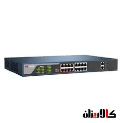 قیمت و مشخصات سوئیچ 16 پورت هایک ویژن مدل DS-3E0318P-E - کالاریزان