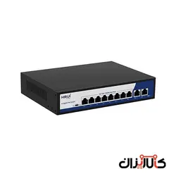 سوئیچ 8 پورت POE برند HRUI مدل HR900-AFG-82N - کالاریزان