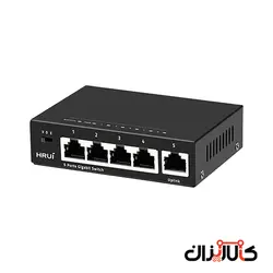 سوئیچ اترنت گیگ برند HRUI مدل HR-SWG1050 - کالاریزان