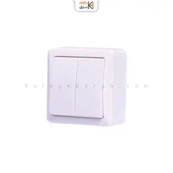 کلید 2پل نسترن روکار دلند