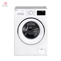 ماشین لباسشویی جی پلاس مدل GWM-L7025W ظرفیت 7 کیلوگرم رنگ سفید