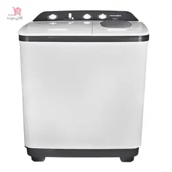 ماشین لباسشویی دوقلوی پاکشوما مدل PWD-9653AJ رنگ سفید
