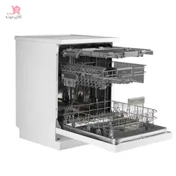 ماشین ظرفشویی 14 نفره جی پلاس مدل GDW-M4563W سفید