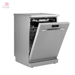 ماشین ظرفشویی 14 نفره جی پلاس مدل GDW-L463S نقره ای