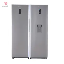 یخچال فریزر دوقلو اسنوا سری هایپر مدل SN5-SN6-1019SS استیل