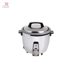 پلوپز تایمردار 8 نفره پارس خزر مدل RC-181TSW سفید