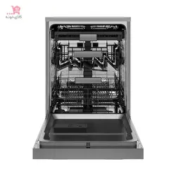 ماشین ظرفشویی 15 نفره جی‌ پلاس مدل GDW-P5683S نقره‌ای
