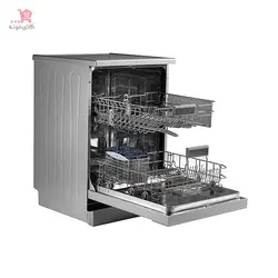 ماشین ظرفشویی 13 نفره جی‌ پلاس مدل GDW-N1362S نقره‌ای