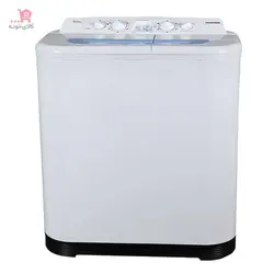 ماشین لباسشویی دوقلوی پاکشوما 8.5 کیلوگرمی مدل PWT-8573AJ سفید