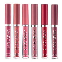 پک رژ لب مایع 6 عددی مات هندایان (Handaiyan Matte Liquid Lipstick-Code A)