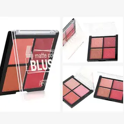 پالت رژگونه 4 رنگ آرت اسکین (Artskin 4 Matte Color Blush-Code A)