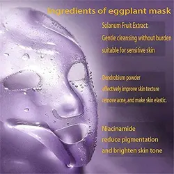 ماسک استیکی پاکسازی عمیق پوست بادمجان مدنگی آئوجی (Modengy Aoji Eggplant Acne Cleansing Clean Solid Mask)