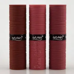 ست رژ جامد 3 تایی آرت اسکین کد 1 (Artskin Cashmere Lipstick Code 01)