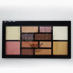 پالت سایه و هایلایتر آرت اسکین مدل بیوتی (Artskin Beauty Eyeshadow Palette-Code A)