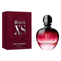 طرح اصل ادو پرفیوم زنانه پاکو رابان مدل Paco Rabanne Black XS-Black Excess