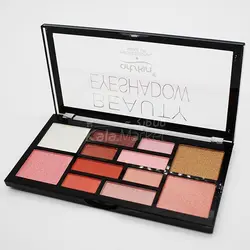 پالت سایه، رژگونه و هایلایتر آرت اسکین مدل بیوتی (Artskin Beauty Eyeshadow Palette-Code B)