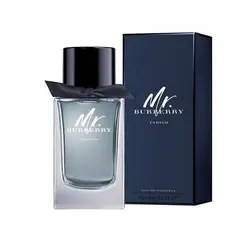 طرح اصل ادو تویلت مردانه باربری مدل Mr Burberry Indigo