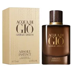 طرح اصل ادو پرفیوم مردانه جورجيو آرمانی مدل Giorgio Armani Acqua di Gio Absolu Instinct