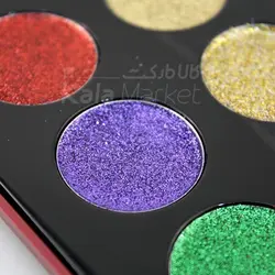 پالت سایه گلیتر 12 رنگ کد A آرت اسکین (Artskin Glitter Eyeshadow Palette Code A)