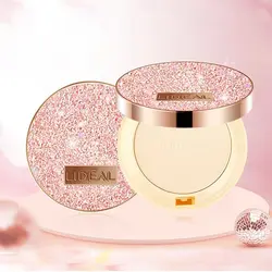 کیک میکاپ 2 طبقه لیدآل (Lideal Flash Powder Bright Face And Good Looks)