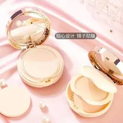 پنکک و کیک میکاپ 2 طبقه کلور کت (Clever Cat Double Powder Clear And Bright Silk Double Powder Cake)