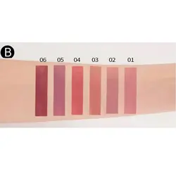 پک رژ لب مایع 6 عددی مات هندایان (Handaiyan Matte Liquid Lipstick-Code B)