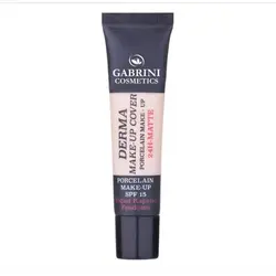کرم پودر مات 24 ساعته درما گابرینی ترکیه تستر (GABRINI DERMA MAKEUP COVER 10ml)