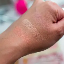 پالت رژگونه، برنزر و هایلایتر هدی موجی مدل (Hudamoji Cheekleaders Pink Squad Blush Palette)