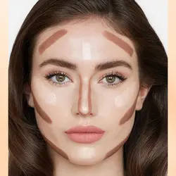پالت کانتور و کانسیلر کرمی مدل اولترا اچ دی رزبری (Rose Berry ULTRA HD FOUNDATION PALETTE)