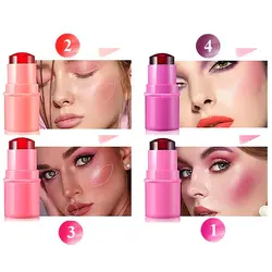 تینت لب و گونه ژله ای هدی موجی (Huda moji Cooling Water Jelly Tint Lip + Cheek Blush Stain)