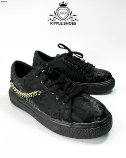 کتانی دخترانه مشکی مدل Baldinini