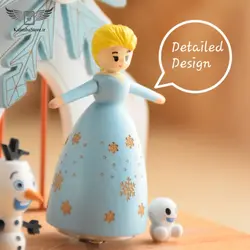 جعبه موزیکال چوبی طرح السا