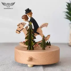 جعبه موزیکال طرح سوارکار