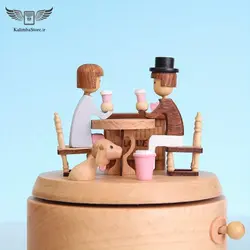 جعبه موزیکال طرح کافه