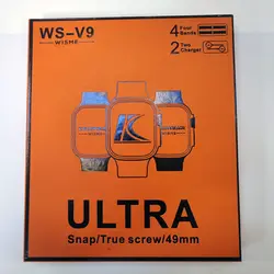ساعت هوشمند برند KEQIWEAR مدل WS-V9 ULTRA