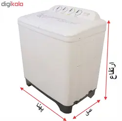 ماشین لباسشویی  ریتون مدل RWM 1280.MA ظرفیت 13 کیلوگرم