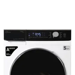 ماشین لباسشویی جی پلاس مدل GWM-K1048W ظرفیت 10.5 کیلوگرم