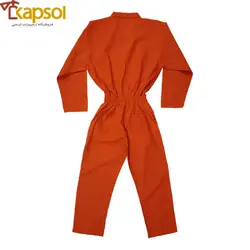 لباس کار یکسره MIDAS مدل ECO رنگ نارنجی - فروشگاه تجهیزات ایمنی کپسول