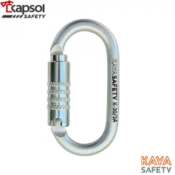کارابین فولادی برند KAYA SAFETY مدل K-30/3A - فروشگاه تجهیزات ایمنی کپسول