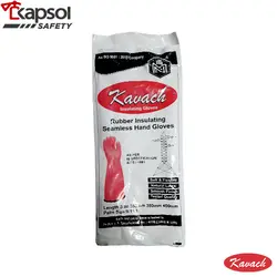 دستکش عایق برق Kavach مدل 22 کیلو ولت