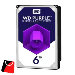 هارد دیسک 6 ترابایت بنفش وسترن دیجیتال WD60PURZ
