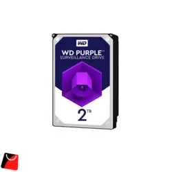 هارددیسک اینترنال وسترن دیجیتال 2 ترابایت مدل Purple WD20PURZگارانتی اصلی