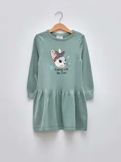 پیراهن تریکو دخترانه بچگانه ال سی وایکیکی کد:W1KV39Z4